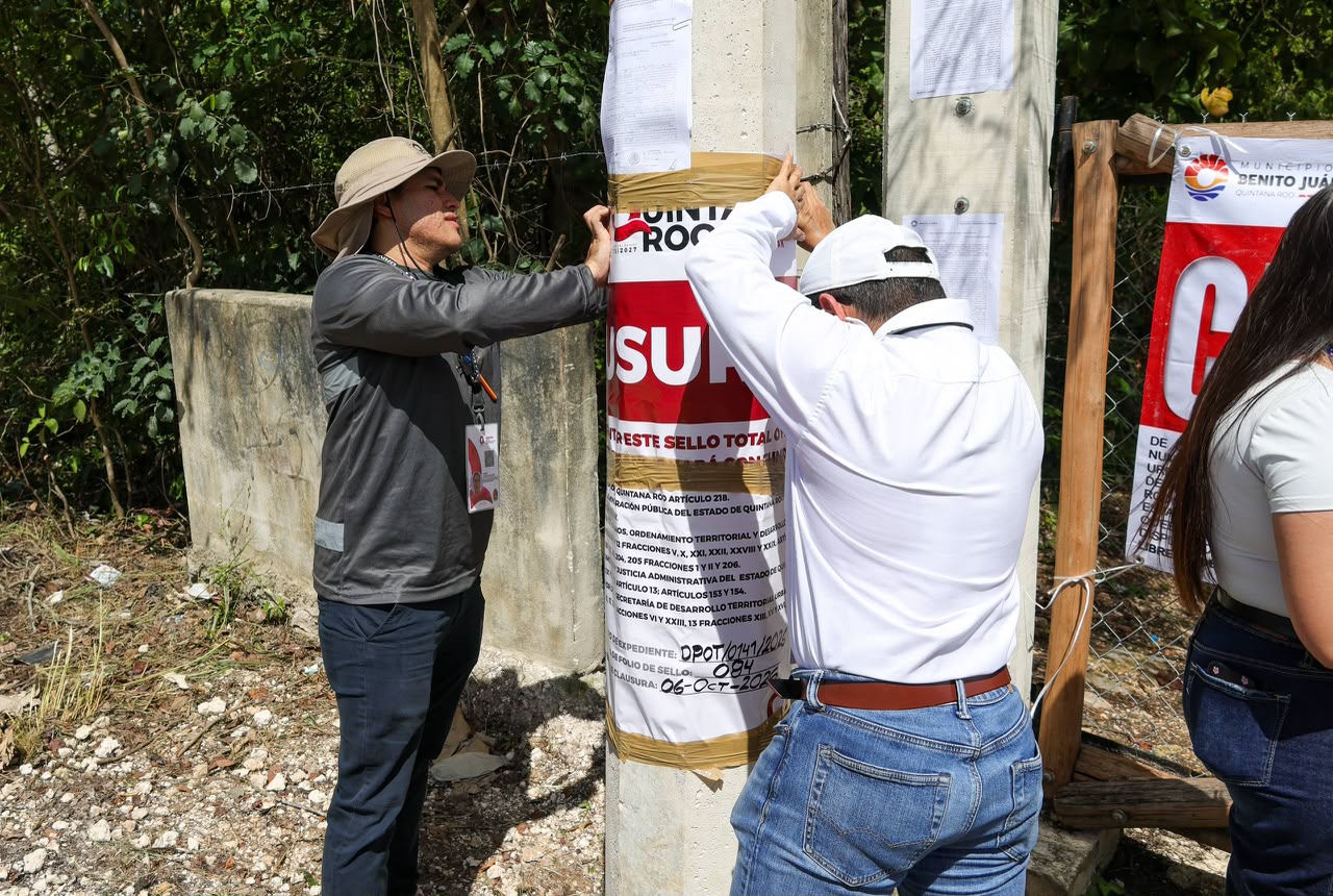 Clausuran privadas Tolteca y Azteca en SM 106 por irregularidades