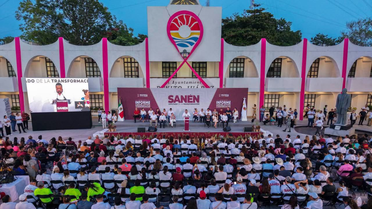 Segundo Informe Legislativo destaca trabajo en Cancún