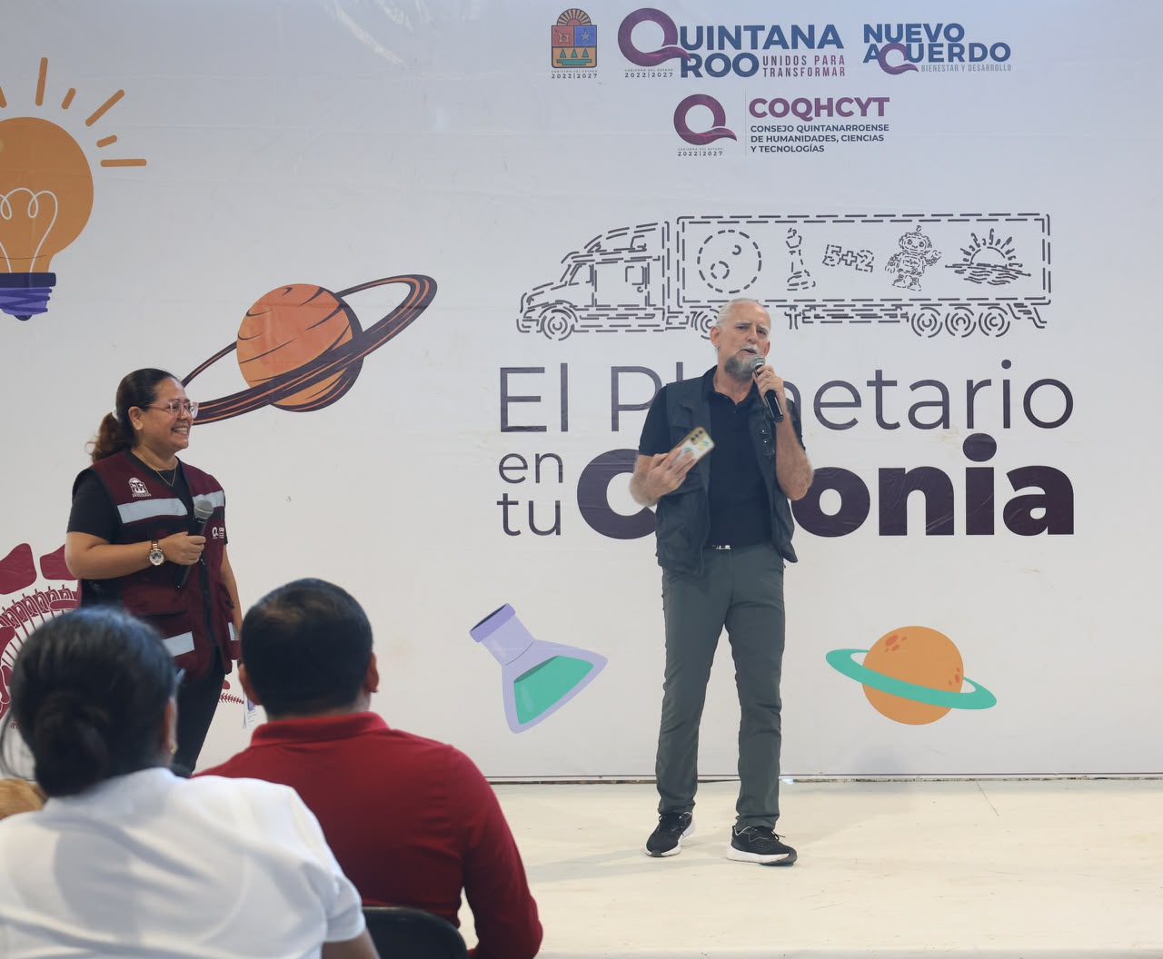 Llevan ciencia y tecnología a familias de la Región 96