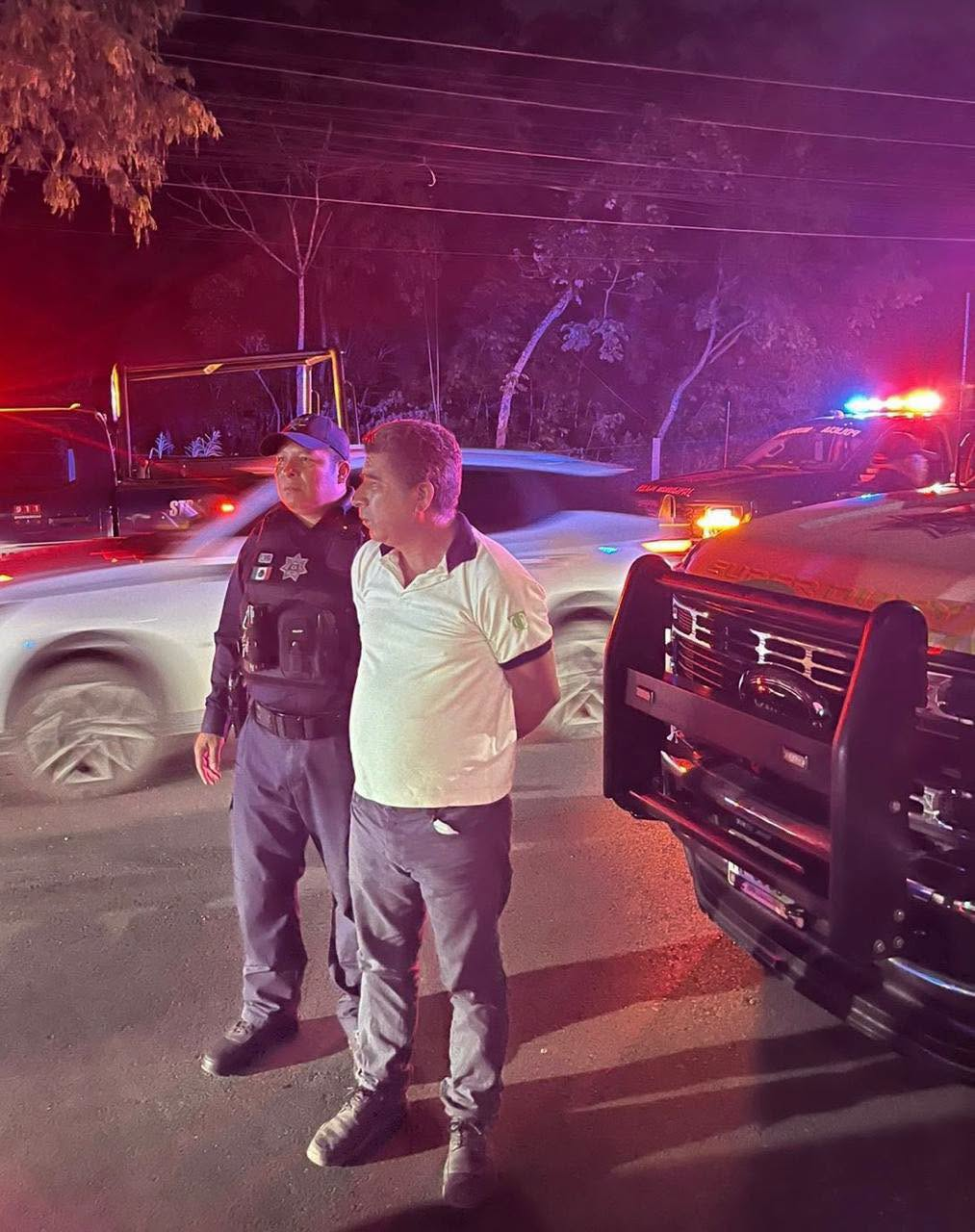 Detienen a tres presuntos ladrones en Vista Real, Cancún