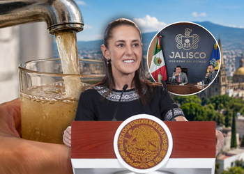 Anuncia Sheinbaum inversión de 14,500 millones para abastecer agua en Guadalajara