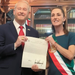 Reconoce Claudia Sheinbaum al embajador Ronald Johnson como aliado clave y destaca respaldo para destrabar aeropuertos