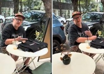 VIDEO; Extranjero reclama a mexicanas por reírse y se viraliza