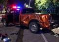 Joven pierde el control y derriba palmera en Chetumal
