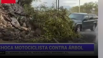 VIDEO; Reportera y camarógrafo son atropellados en plena trasmisión