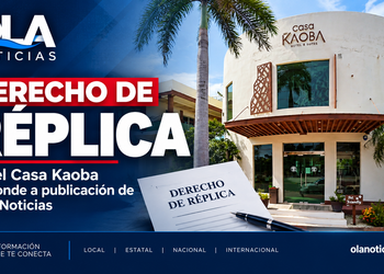 Derecho de réplica | Hotel Casa Kaoba responde a publicación de OLA Noticias