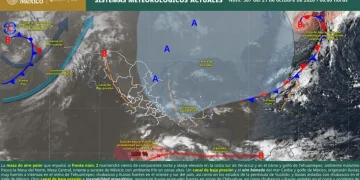 Quintana Roo prevé lluvias fuertes y vientos de 60 km/h