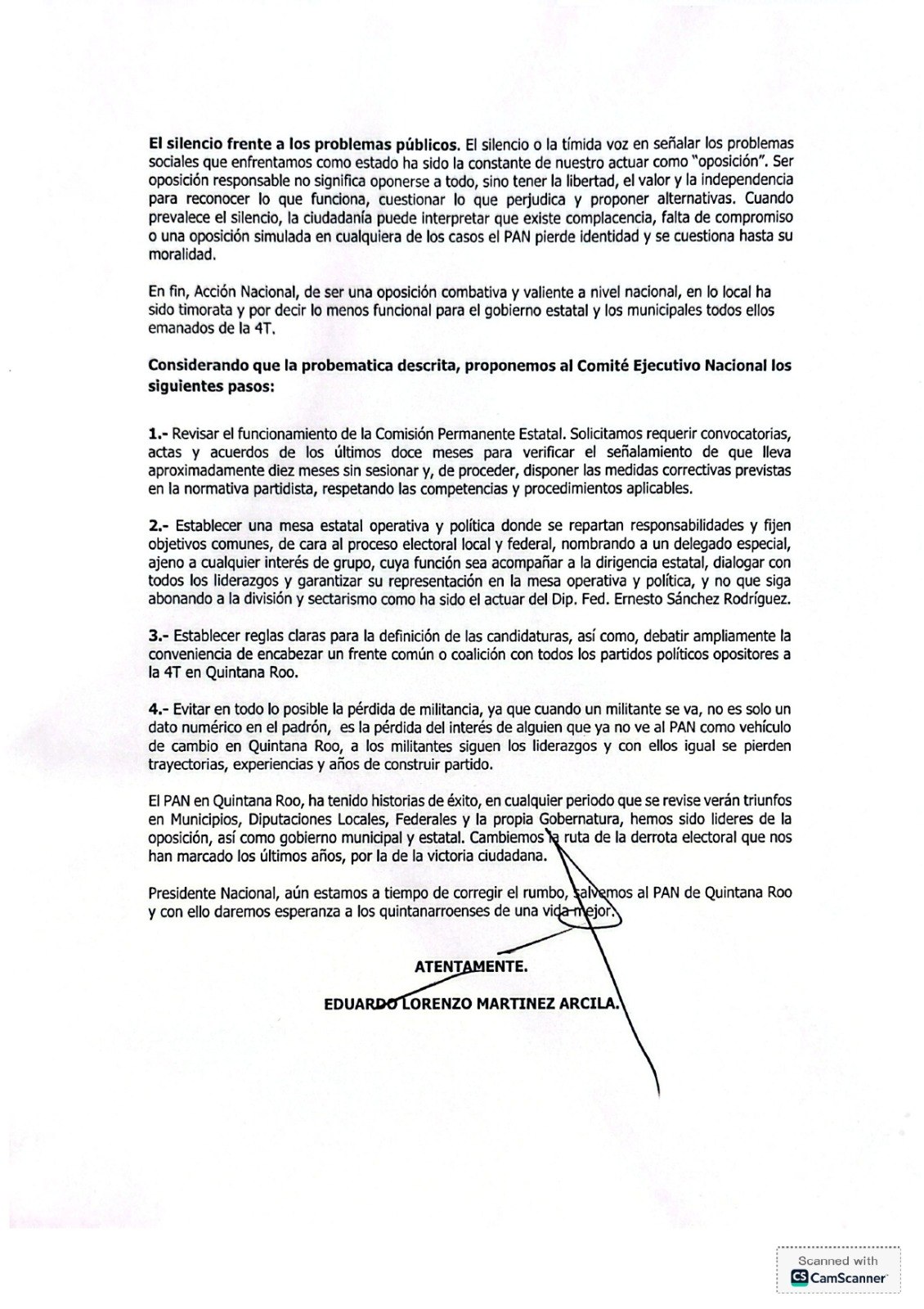 PAN en Quintana Roo enfrenta crisis institucional y electoral