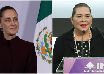 Rechaza Sheinbaum ligues de Taddei con Morena: Recuerda que la expresidenta del INE fue elegida por insaculación y avalada en el pasado por Lorenzo Córdova