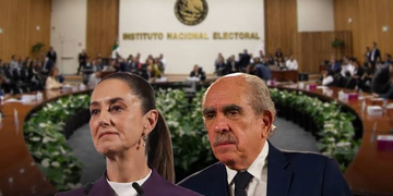 Frena Claudia Sheinbaum a Pablo Gómez para que no responda a las acusaciones de Santiago Nieto desde la mañanera