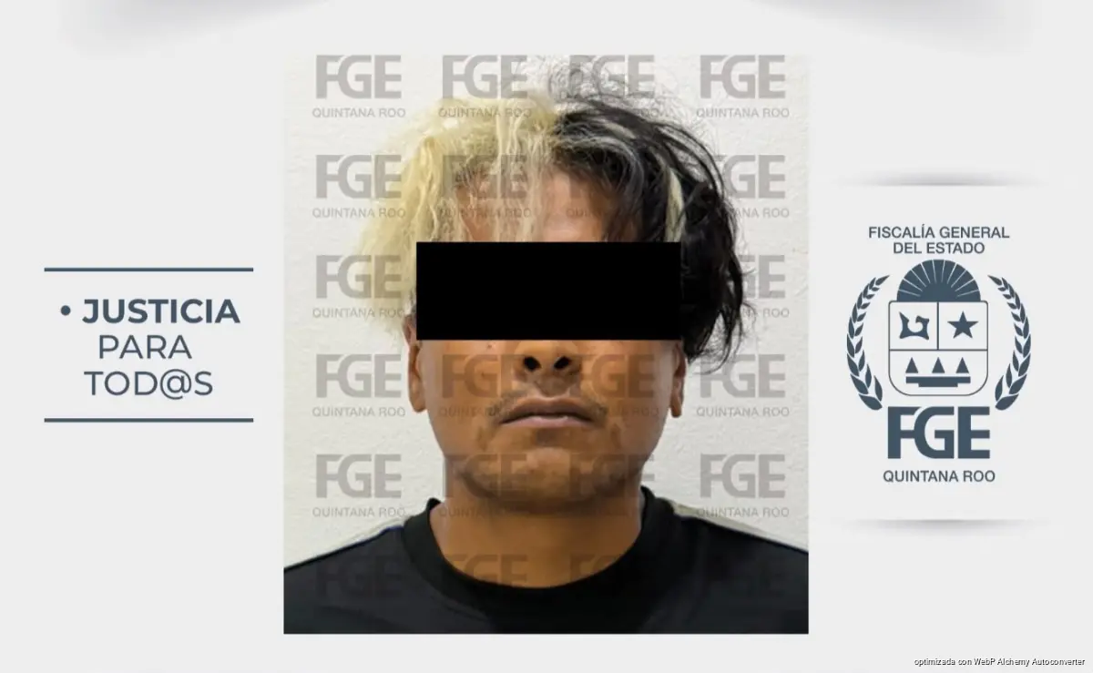 Hombre detenido por agresión a un niño en Tulum; Fiscalía General del Estado de Quintana Roo.