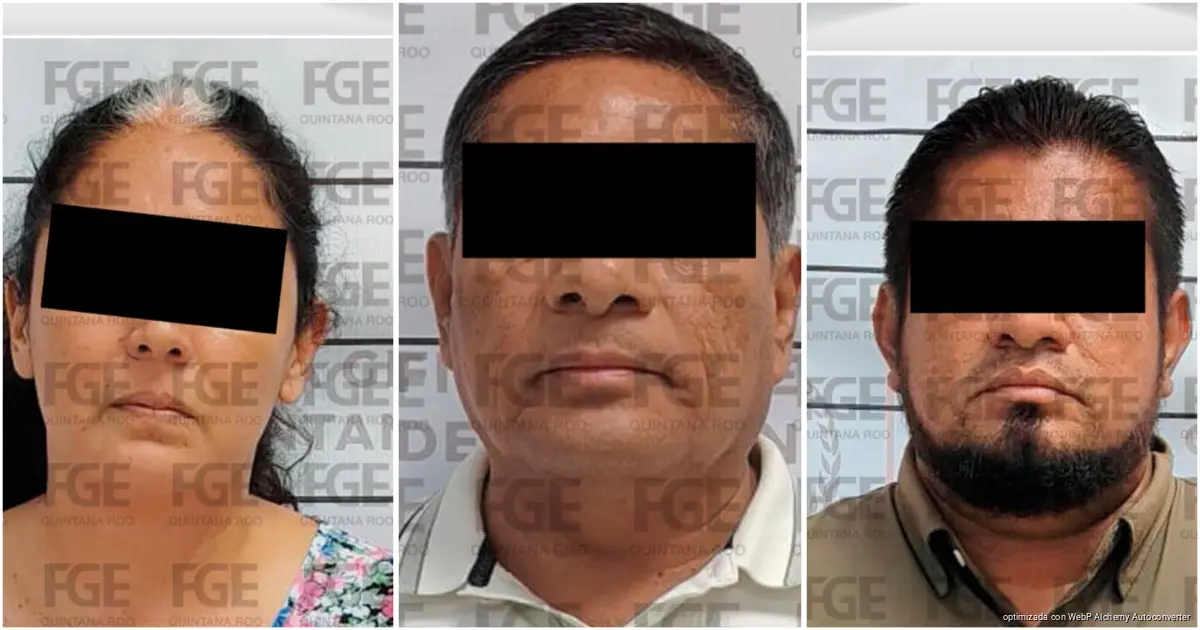 Tres personas vinculadas a proceso por delito de extorsión agravada.