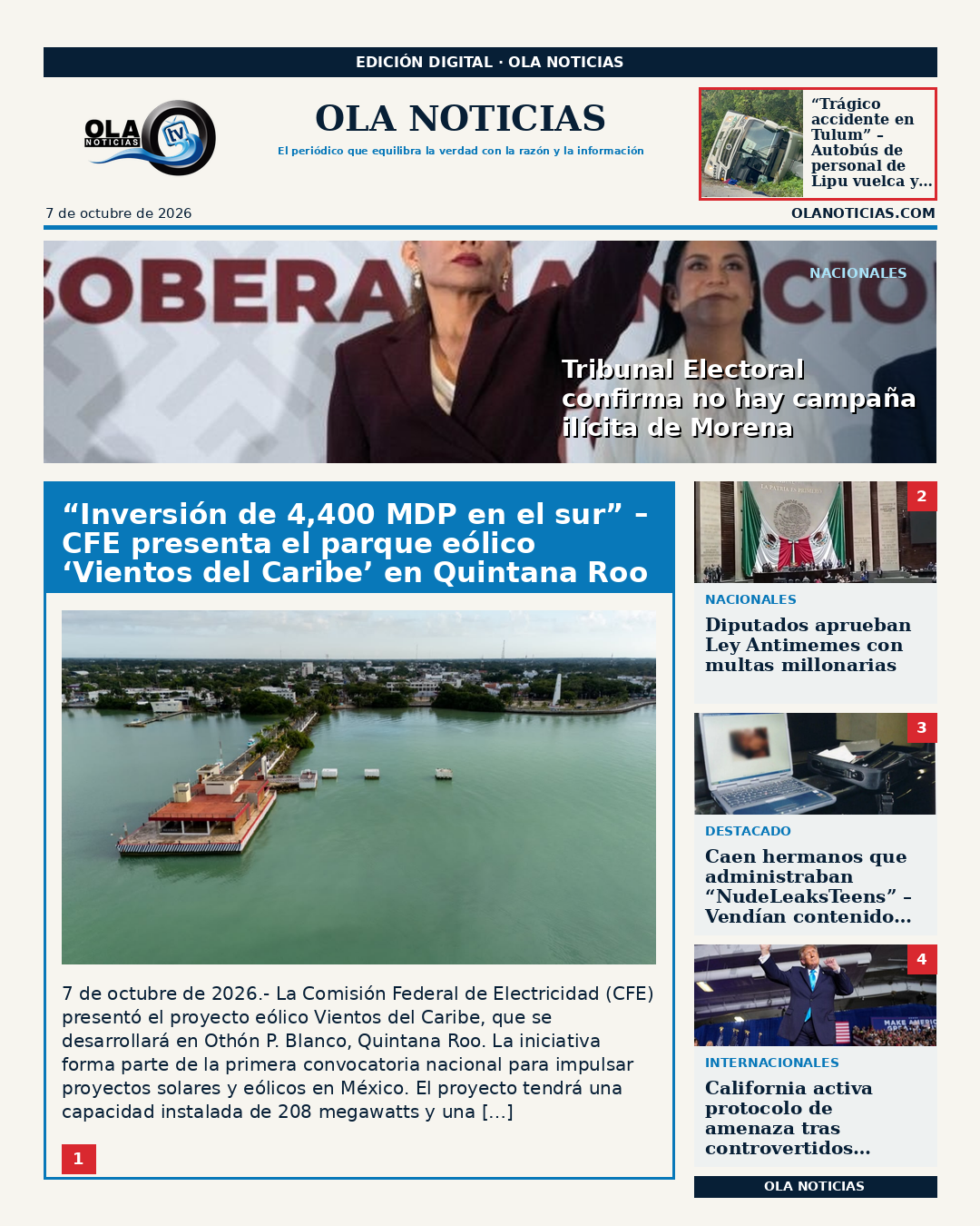 Primera Plana - 2026-10-07
