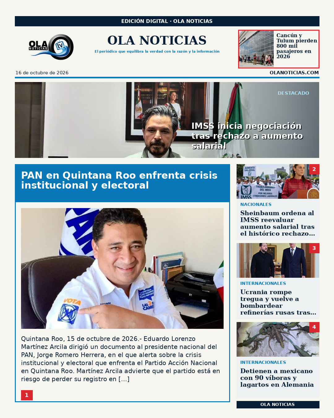 Primera Plana - 2026-10-16