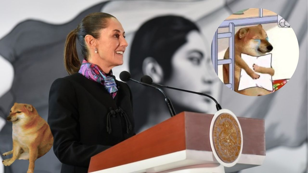 "Tranquilos, los memes siguen"Sheinbaum aclara que Ley Antimemes no prohíbe memes